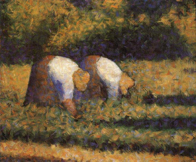 Georges Seurat The Countrywoman in the work oil painting image